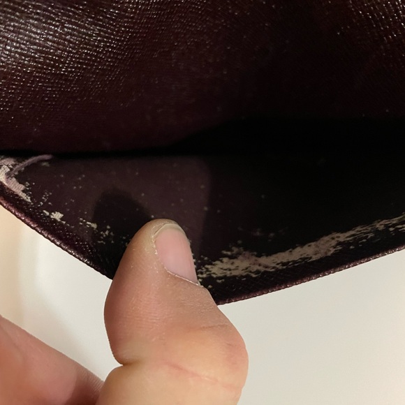 Louis Vuitton Brown Taiga Leather Checkbook Wallet - Picture 4 of 6